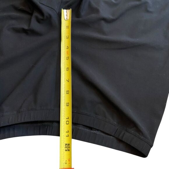 Eileen Fisher Women’s L Petite Wide Leg Pull On Pants‎ Solid Black Relaxed Fit - Picture 8 of 9